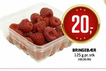 Bunnpris Bringebær tilbud