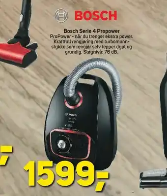 Megaflis Bosch Serie 4 Propower tilbud