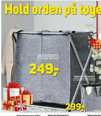 Megaflis Wenko duo skittentøyskurv tilbud