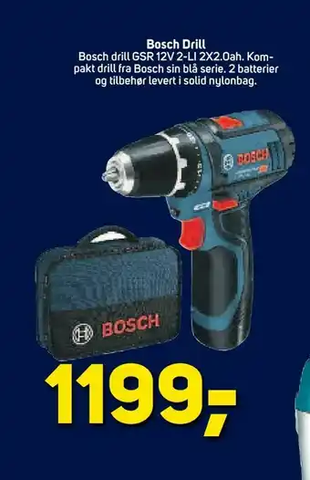 Megaflis Bosch Drill tilbud