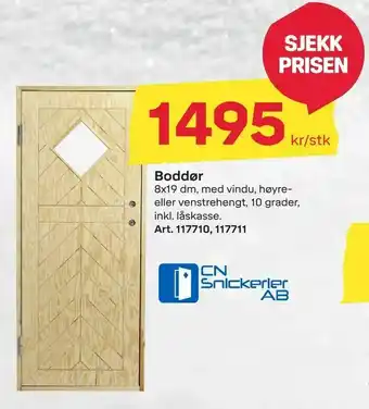 Byggmax Boddør tilbud