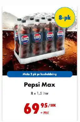 Nordby Supermarket Pepsi max tilbud