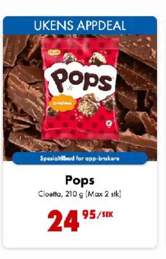 Nordby Supermarket Pops tilbud