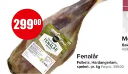 Spar FOLKETS Fenalår tilbud