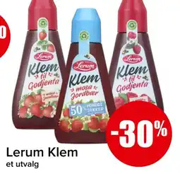 Spar LERUM Klem tilbud