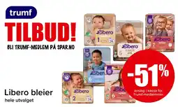 Spar LIBERO Bleier tilbud