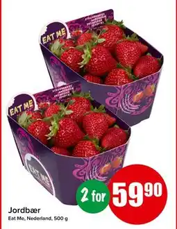 Spar Jordbær tilbud