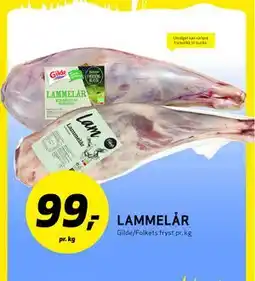 Bunnpris LAMMELÅR tilbud