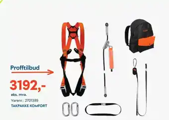 Maxbo TAKPAKKE KOMFORT tilbud