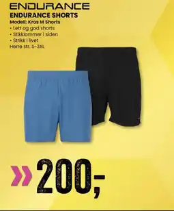 Sport Outlet ENDURANCE SHORTS tilbud
