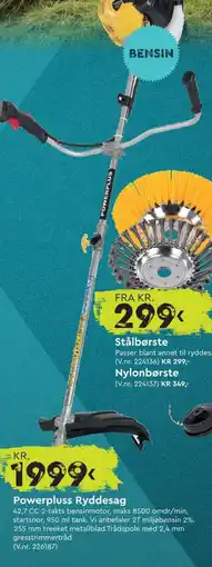 Mekk Powerpluss ryddesag tilbud