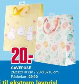 Europris GAVEPOSE tilbud