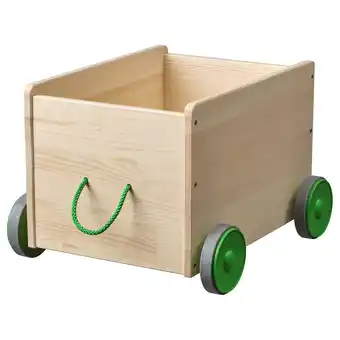 IKEA Flisat Lekeoppbevaring med hjul tilbud
