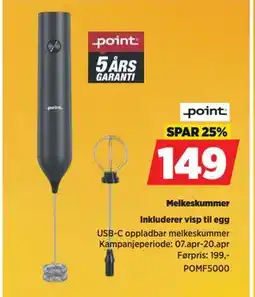 POWER Melkeskummer tilbud