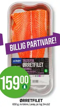 Kiwi LERØY Ørretfilet tilbud