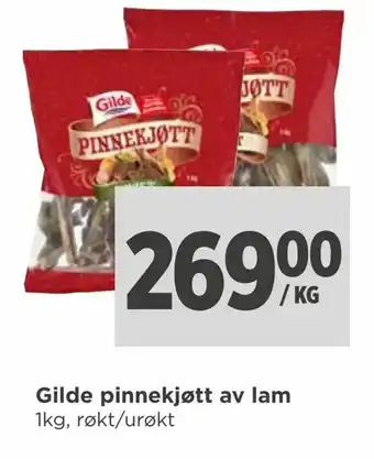 Meny Gilde pinnekjøtt av lam tilbud