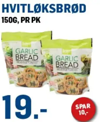 Price Lagerbutikk Hvitløksbrød tilbud