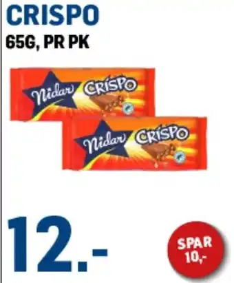 Price Lagerbutikk Crispo tilbud