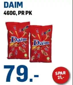 Price Lagerbutikk Daim tilbud