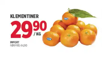 Jacobs Klementiner tilbud