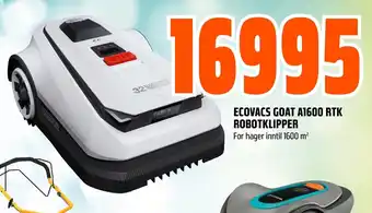 Coop Obs ECOVACS goat a1600 rtk robotklipper tilbud