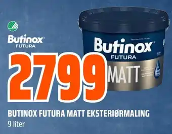 Coop Obs BUTINOX futura matt eksteriørmaling tilbud