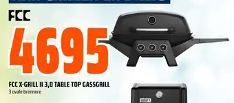 Coop Obs FCC x-grill ii 3,0 table top gassgrill tilbud