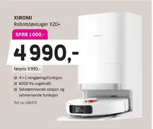 ELON Robotstøvsuger X20+ tilbud