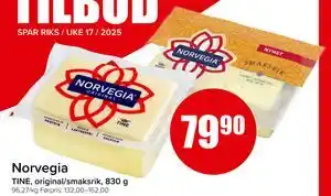 Spar Norvegia tilbud