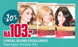 Europris LOREAL BLOND EXCELLENCE tilbud