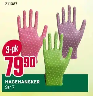 Europris HAGEHANSKER tilbud