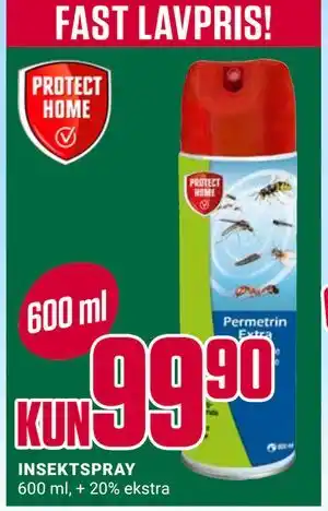 Europris INSEKTSPRAY tilbud
