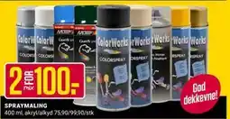 Europris SPRAYMALING tilbud
