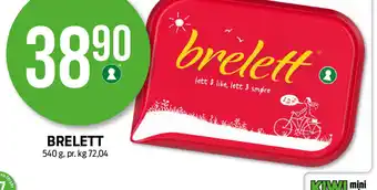 Kiwi BRELETT tilbud