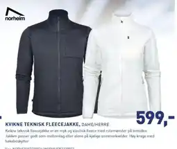 Intersport KVIKNE TEKNISK FLEECEJAKKE, DAME/HERRE tilbud