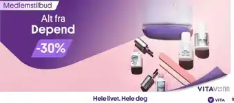 VITA Alt fra Depend tilbud