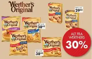 Sparkjøp ALT FRA WERTHERS tilbud