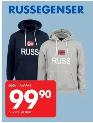 Sparkjøp RUSSEGENSER tilbud