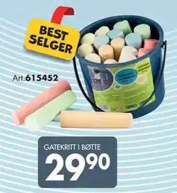 Sparkjøp GATEKRITT I BØTTE tilbud