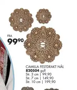 Sparkjøp CAMILLA FESTDRAKT NÅL tilbud