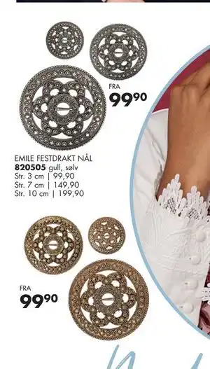 Sparkjøp EMILE FESTDRAKT NÅL tilbud