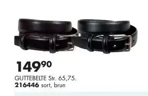 Sparkjøp GUTTEBELTE tilbud