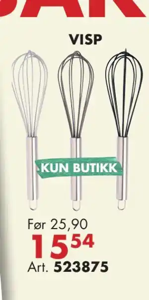 Sparkjøp VISP tilbud