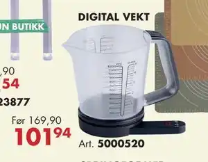 Sparkjøp DIGITAL VEKT tilbud