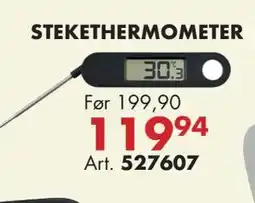 Sparkjøp STEKETHERMOMETER tilbud