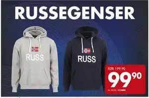 Sparkjøp RUSSEGENSER tilbud