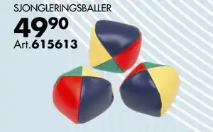 Sparkjøp SJONGLERINGSBALLER tilbud