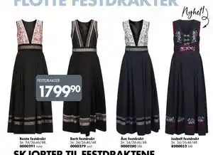 Sparkjøp FESTDRAKTER tilbud