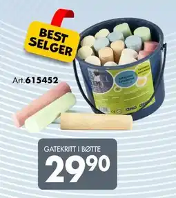 Sparkjøp GATEKRITT I BØTTE tilbud