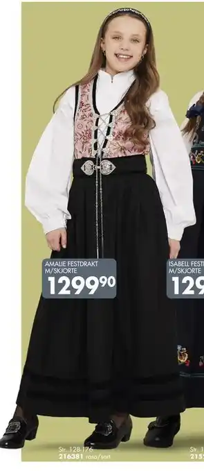 Sparkjøp AMALIE FESTDRAKT M/SKJORTE tilbud